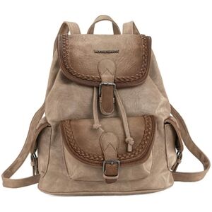 Montana West Backpack Purse, Distressed Drawstring Backpack Back to School Viral